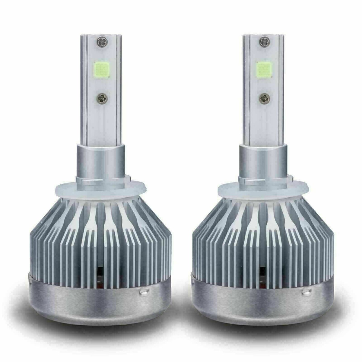 8000k Ice Blue Bright 880 881 LED Headlight Hi/Lo Dual Beam Bulbs