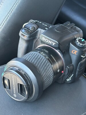 Sony a350 digital camera w/ .38m/1.3ft lens and .95/3.2ft lens