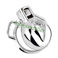 Sissy Metal Chastity Cage Binding Men Chastity Devices Peni Cage Lock Rings