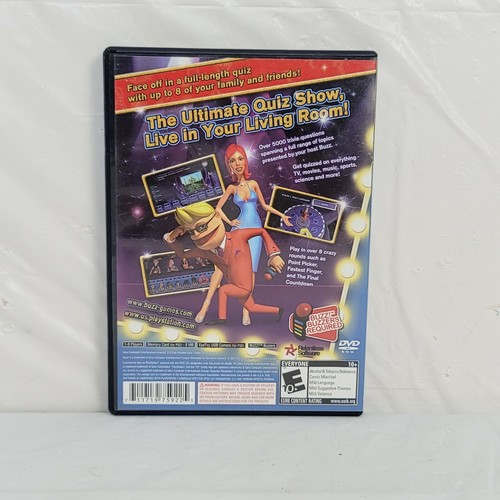 Buzz The Mega Quiz (2007, PS2 Sony PlayStation 2) Game Only - Picture 2 of 3