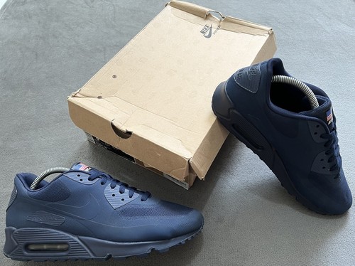 nike air max 90 hyperfuse independence day navy