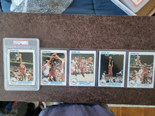 1984-85 STAR Philadelphia 76ers 5x7 Set - Charles Barkley PSA 9 - Very Rare Set!