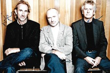 Tony Banks & Mike Rutherford "Genesis" autographs signed 20x30 cm picture 
