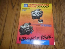 Gm Performance Parts Zz502 350 Ho 502 Ht 383 Zz Small Block Sales Flyers Gm Performance Parts Zz502 350 Ho 502 Ht 383 Zz Small Block Sales Flyers