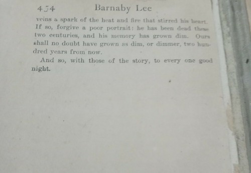 Rare Barnaby Lee Antique Book 1914 Numbered Ex Library Copy 2 Estate Book - Picture 11 of 11