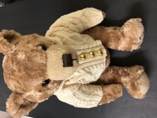 FAO SCHWARTZ Anniversary Bear with sweater plush stuffed animal 15  