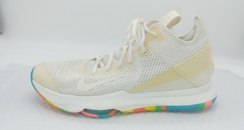 Nike Lebron Witness IV Triple White BV7427-102 Basketball Shoes for Men Size 10 - Picture 9 of 12