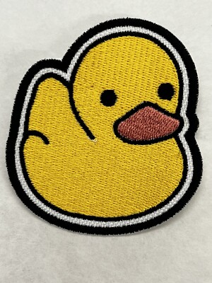 Duck  Embroidered Patch Iron On/ Sew On