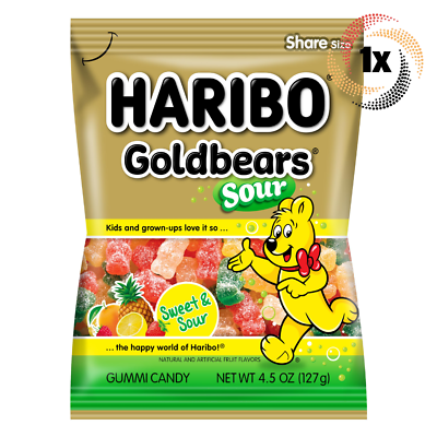 Haribo Gold Sour Bears Peg Bag | eBay