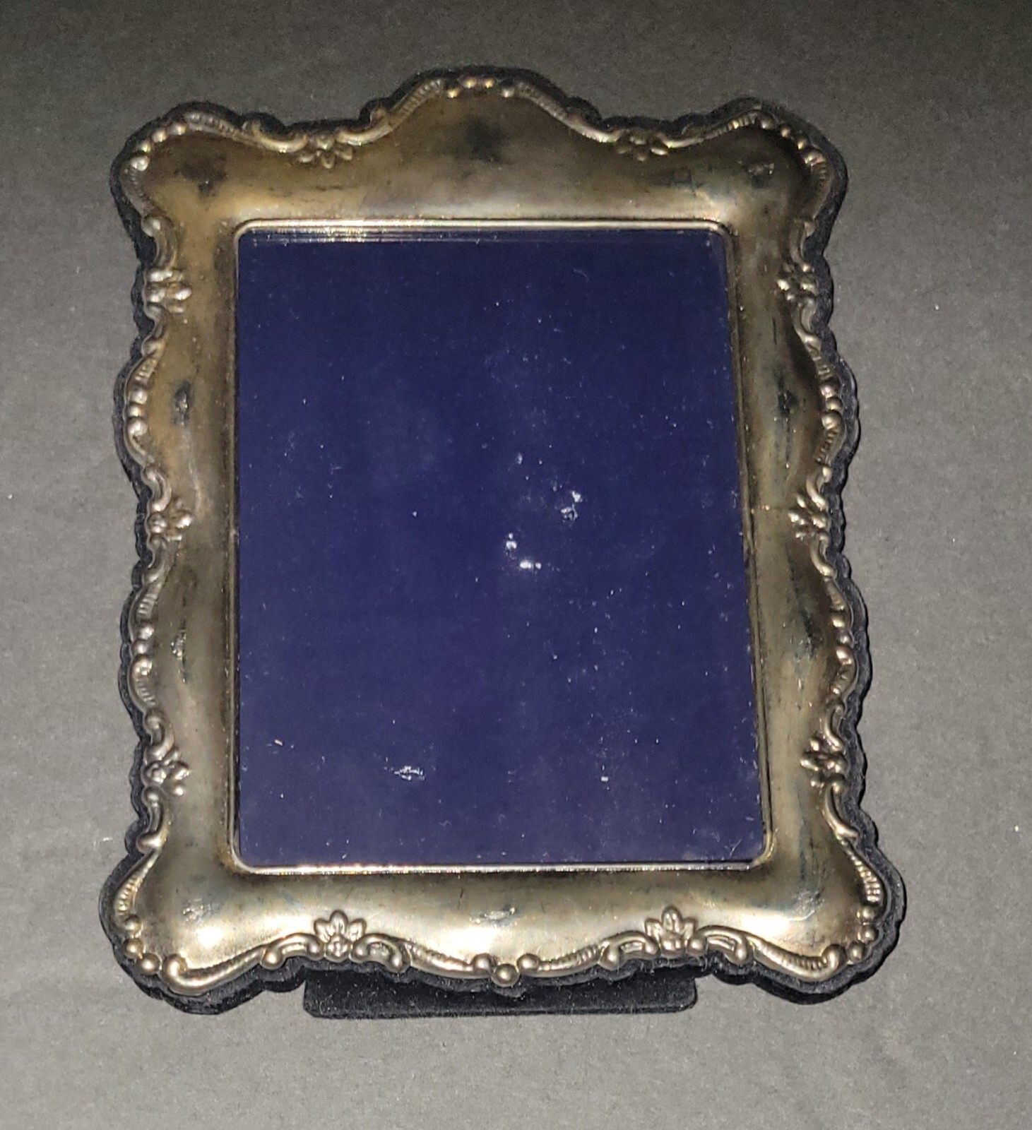 Vintage Tarnished Silver Frame 6.5 X 5" eBay