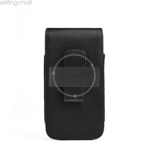 Cell Phones Vertical Leather Case Pouch Cover Belt Clip Holster with Card Holder - Picture 5 of 12
