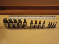 MATCO  ADV 1/4",3/8" and 1/2" DRIVE 13-Pc. SAE Hex Socket set 1/8 - 3/4"NEW