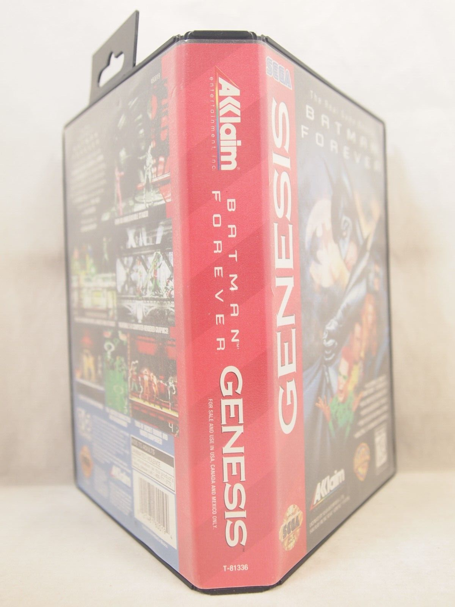 Batman Forever (SEGA Genesis) Complete in Box CIB 21481800194| eBay