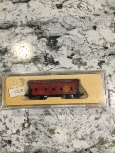Con-Cor N Scale 0001– 125301 Santa Fe Bay Window Caboose ATSF 203419 - Bild 3 von 4