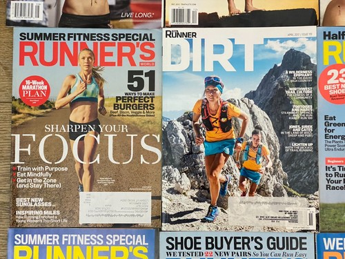 Lot of 15 Runners World Magazine, Triathlete and Women's Running Magazines - Picture 5 of 15