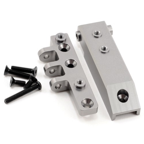 STRC Alum Rear Upper Link Servo Mount Block GunMetal - Axial Wraith STA80072RGM - Picture 1 of 2