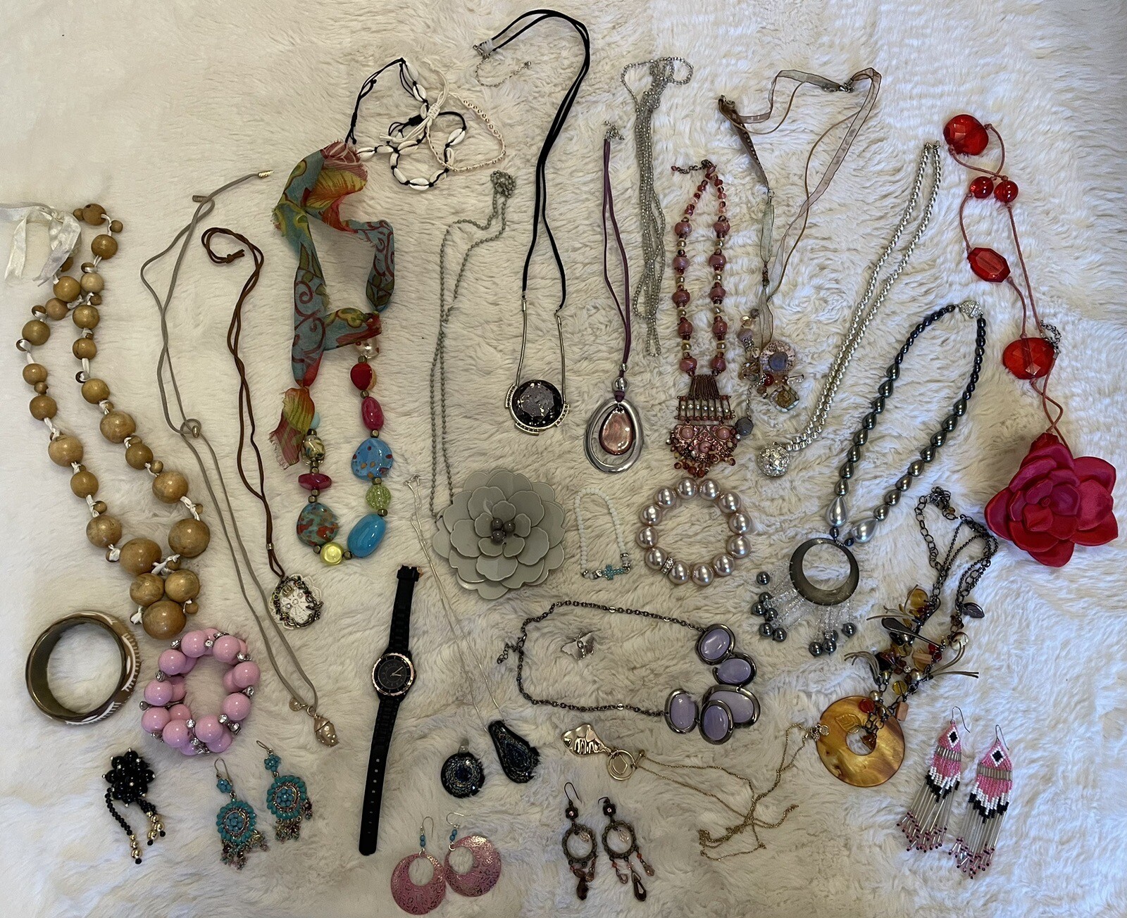 Costume Jewellery Job Lot Over 30 Items NEW Vintage & Old eBay