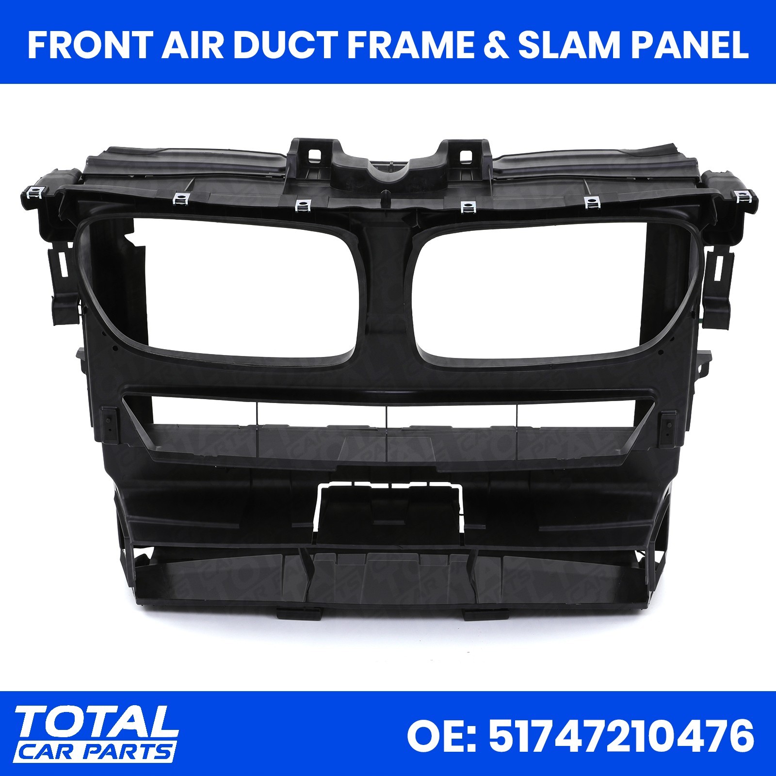 FRONT AIR DUCT FRAME SLAM PANEL RADIATOR SUPPORT MOUNT FOR BMW X3 F25 2010-2017