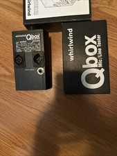 Whirlwind QBOX Audio Line Tester and Generator