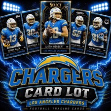Los Angeles Chargers 75-Card Lot