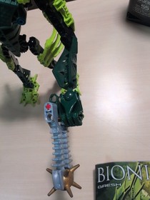 LEGO Bionicle Glatorian GRESH 8980 retired 2009 - 100% Complete Inst. & Canister