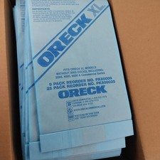 75 Bags Oreck XL Vacuum Bags Fits XL Models 8000 9000 2000  Commercial Series