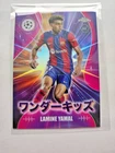 2023-24 Topps Chrome UEFA Lamine Yamal Wonderkids WK-3 RC Rookie Japanese Card