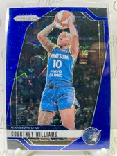 2024 Panini Prizm WNBA Blue Velocity Prizms #79 Courtney Williams Minnesota Lynx