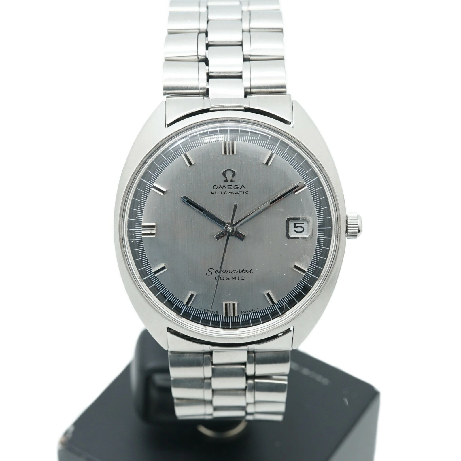 OMEGA Seamaster Cosmic 166.026 Automatic Watch Cal. 565 Silver Dial image 4