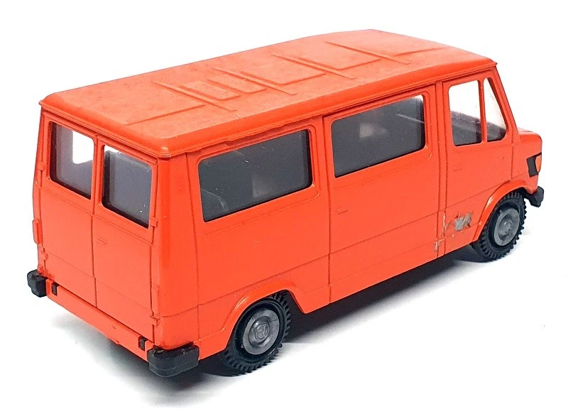Conrad escala 1/50 diecast 3063/3064 - Mercedes Benz minibús - naranja Foto 2 de 4