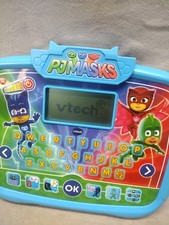 PJ Masks Tableta Educativa Niños Juegos Time to Be Hero Letras Rima Match