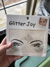 Adhesive Festival Face Jewels - Glitter Joy