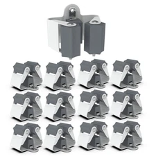 Broom Holder Wall Mount 12 Pack, Mop and Broom Holder Wall Mount for Hanging ...