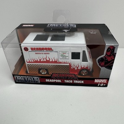 Marvel Deadpool Taco Truck Metals Die Cast Vehicle by Jada Toys