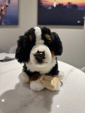 NWT Webkinz Signature Bernese Mountain Dog with Unused Sealed Code