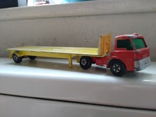 MATCHBOX LESNEY SUPER KINGS FORD TRACTOR TASKER TRANSPORTER K-20 1971 #412