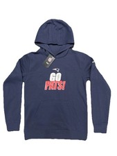 NIKE NFL New England Patriots Men  s Hoodie - Size XL Go Pats NWT - Sweatshirt