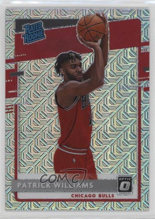 2020-21 Panini Donruss Optic Rated Rookie Choice Prizm Patrick Williams #154 go9