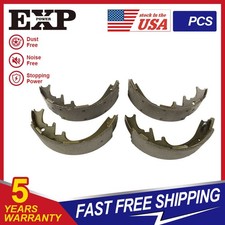 Rear Ceramic Brake Shoes W10 Inch For Ford Ranger Mazda B2300 B2500 B3000 B4000