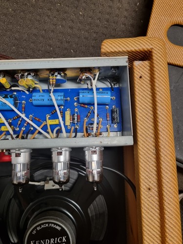 Kendrick Double Trouble Tweed Combo Electric Guitar Amp Excellent Condition - 第 14/15 張圖片