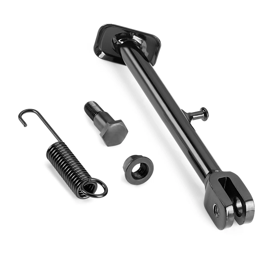 Side Kick Stand Kickstand Kit w/Spring For Honda CRF50F 2004 2005 2006 2007-2012 - Image 3 of 4