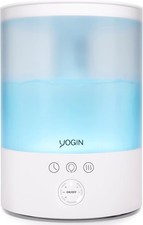 YOGIN Humidifiers for Bedroom Large room,Top fill 2.5L Ultrasonic cool mist