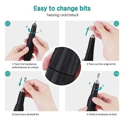 Micromotor Polishing Machine 35K RPM Micromotor Hand Kit Electric Polisher With