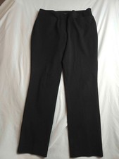 Ann Taylor Factory Pants Womens 10P Black Minimalist Corporate Core Career Wear