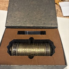 Cryptex Da Vinci Code Mini Cryptex Lock Puzzle Boxes with Compartments Annive...