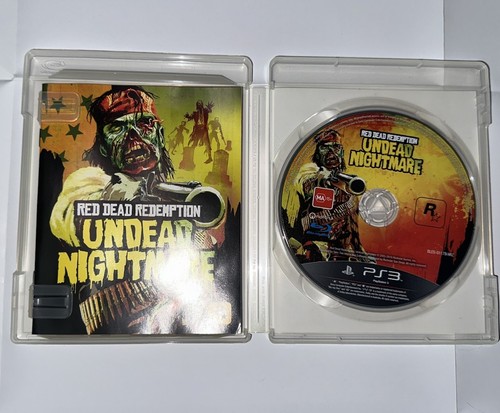 Red Dead Redemption Undead Nightmare, PS3, disco completo con mapa - Imagen 7 de 10