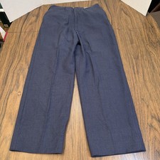 1951 KOREAN WAR USAF UNITED STATES WOOL SERGE TROUSERS BLUE-84 18 oz 30x28.5