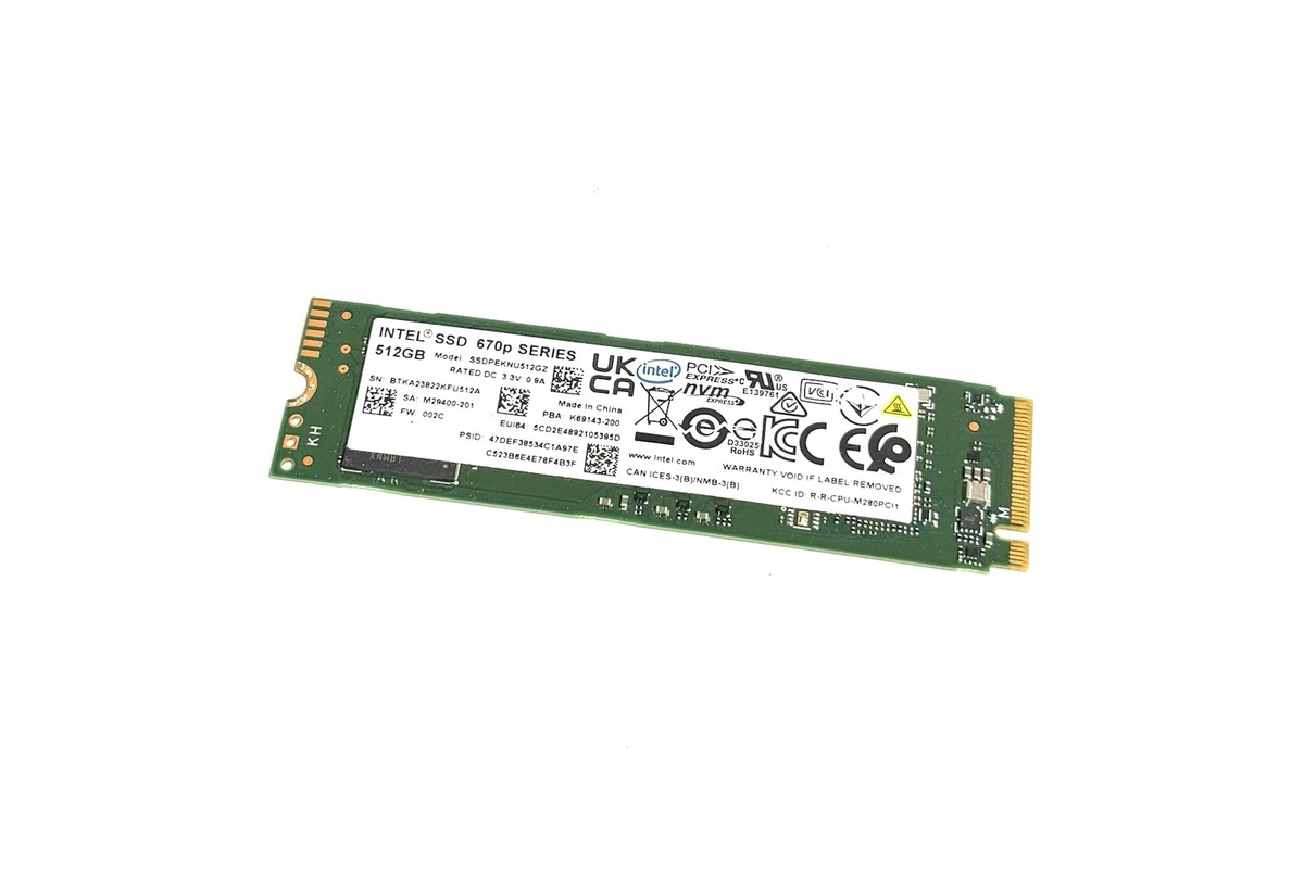 Intel M.2 Interface 512 GB Solid State Drives for sale | eBay