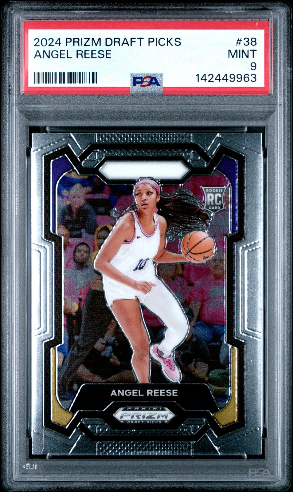 2024 PANINI PRIZM DRAFT PICKS #38 ANGEL REESE PSA 9