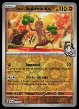 Ethan's Sudowoodo 093/182 Common Destined Rivals Pokemon Reverse Holo Near Mint